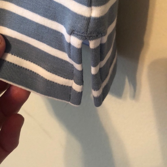 Chaps short sleeve tee. Blue/white stripe.…medium - Picture 4 of 4